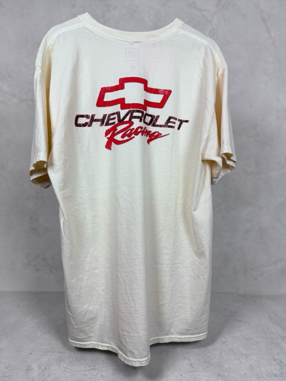 Chevrolet Racing Men’s Cream Short Sleeve Graphic Tee